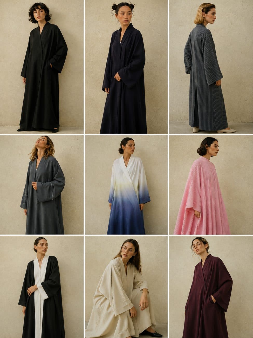 The Nocturne lookbook — twelve looks
